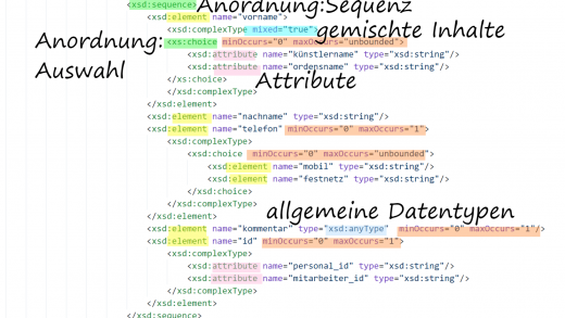 XSD Beispiel annotiert